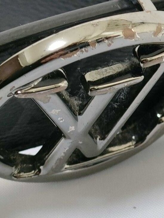 Louis Vuitton Belt Ceinture LV Circle Black Monogram Eclipse Leather main image 7